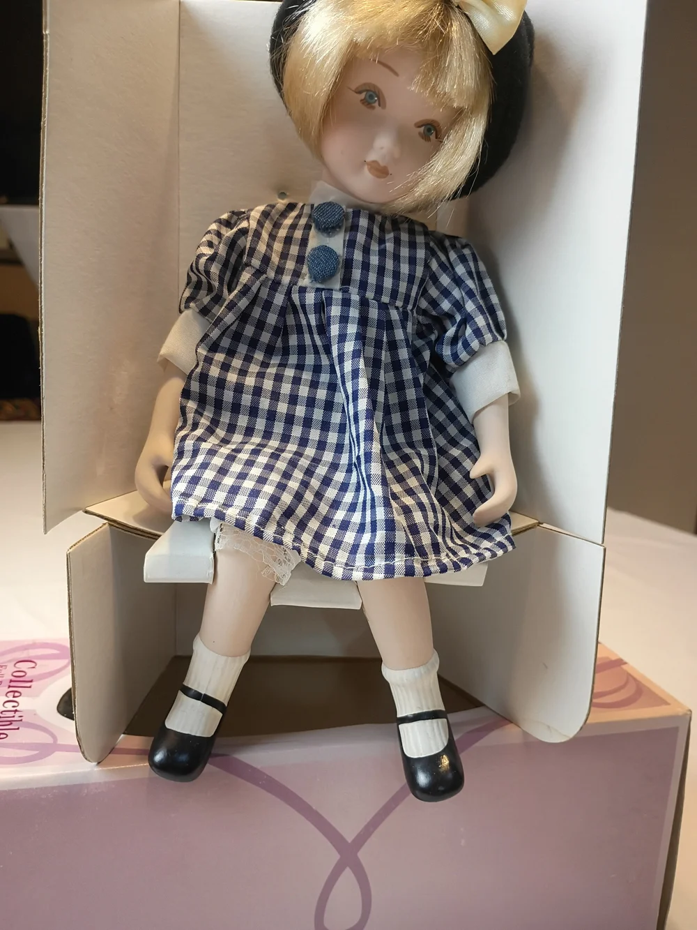 #6016 Linda & Don Paulino Full Porcelain Collectible Doll